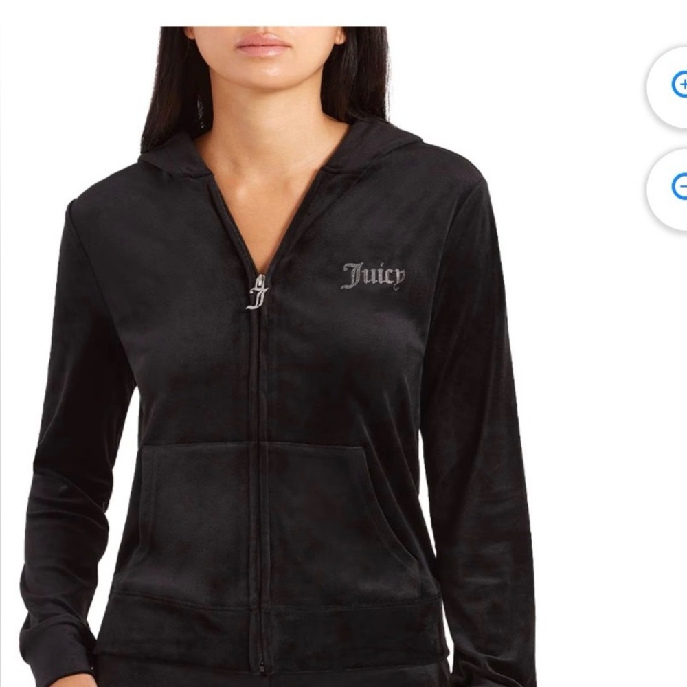 Juicy Couture Velour Jacket SZ MED Y2K